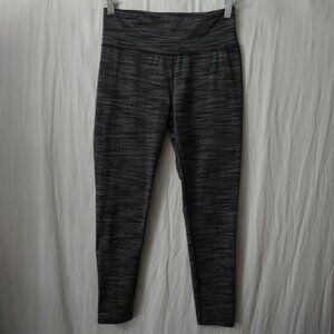 4/$25 Tek Gear Dry-Tek Leggings Black Marled Color w/ Pocket Size XL